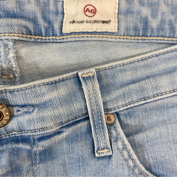 AG Adriano Goldschmied Prima Cigarette Jeans Light Wash Size 30 - Picture 5 of 12
